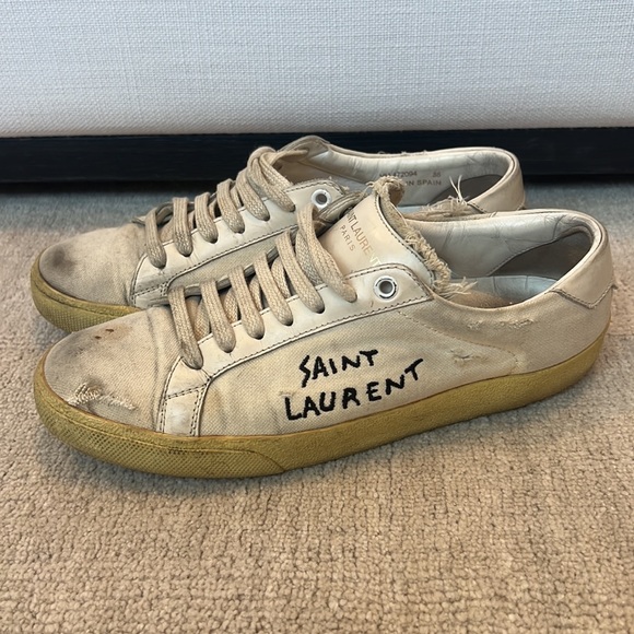 Saint Laurent NATURALLY DISTRESSED sneakers - Picture 3 of 3